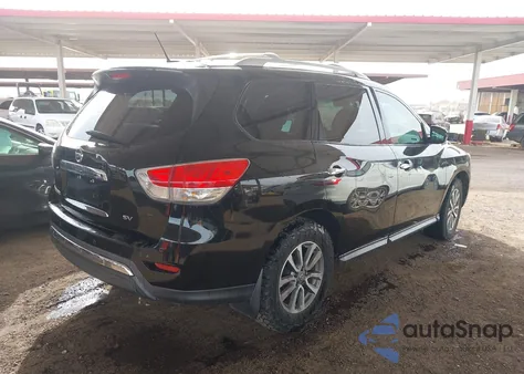 2013 Nissan Pathfinder Sv из США, поврежденный, VIN 5N1AR2MN2DC670774